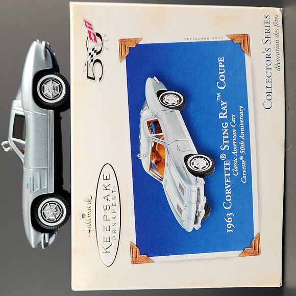 1963 Corvette Stingray Coupe Collectors Series Die Cast VTG 2003 GM - Picture 16 of 17